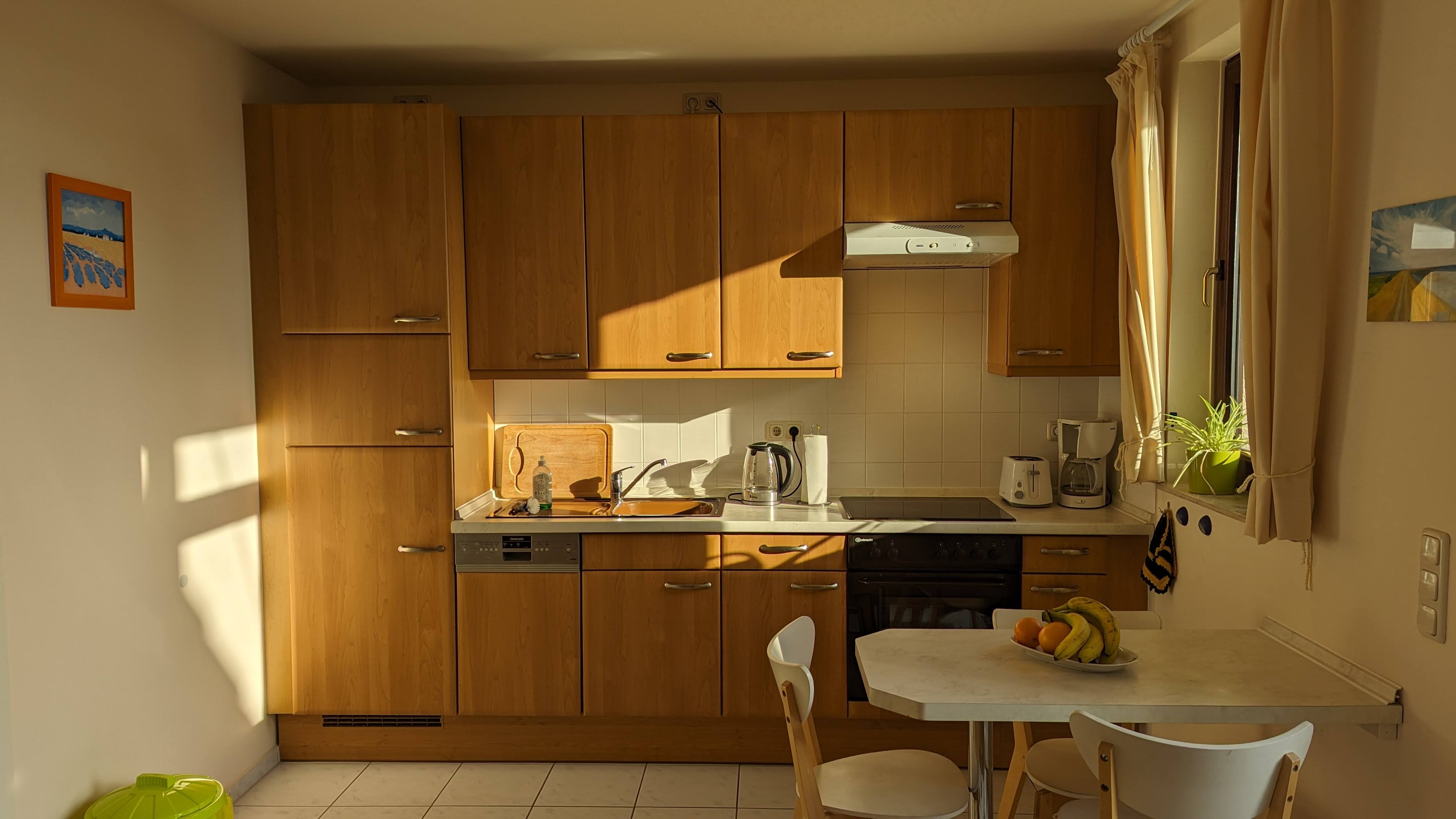 Küche der Ferienwohnung