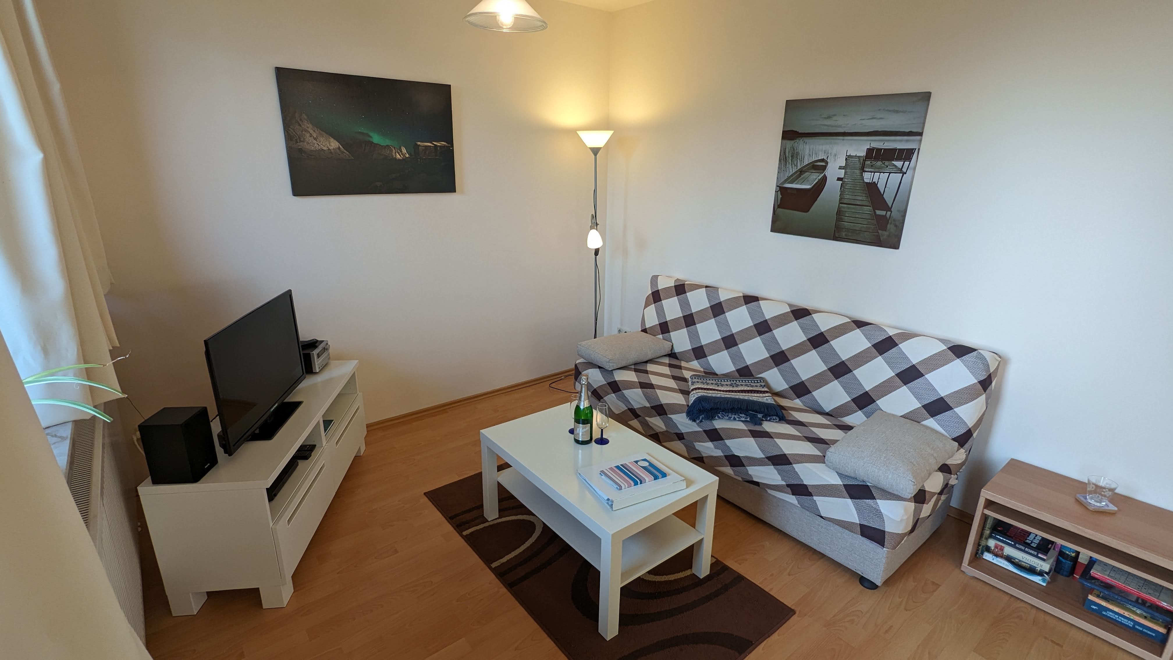 Wohnzimmer der Ferienwohnung